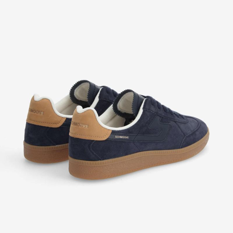 SHEFFIELD JOGGER M - SUEDE/NUBUCK - BLEU INDIGO/BISCUIT